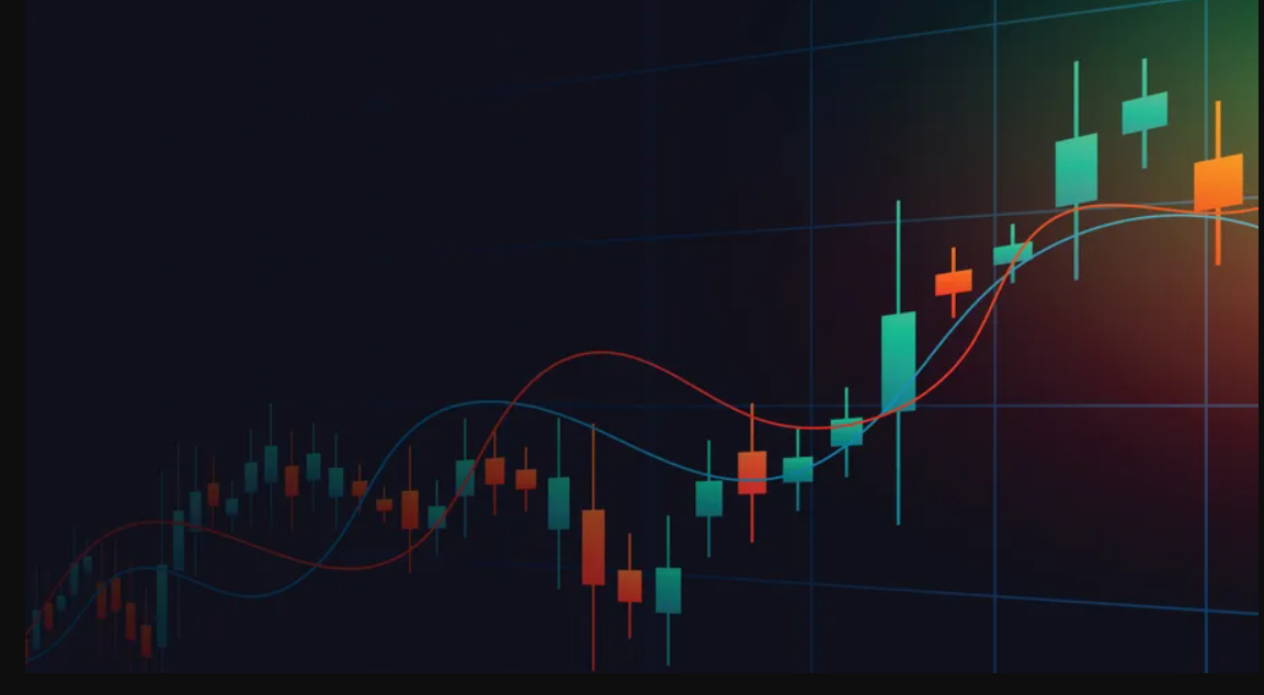 Bullish cryptocurrency trading charts with clear candlestick patterns